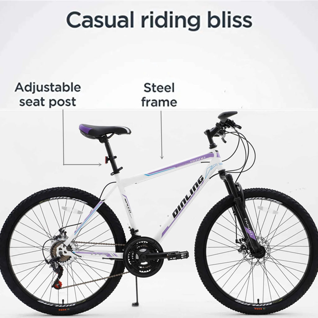Purple 21-Speed 26 Inch Mountain Bike R194745