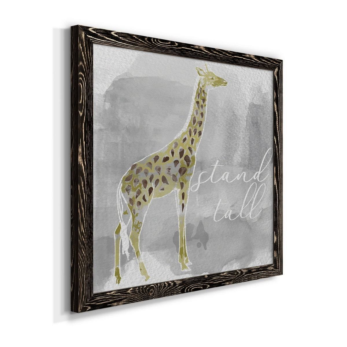 Grey Framed Canvas X44641