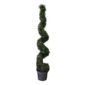 Artificial Spiral Boxwood Topiary Tree 5' C946