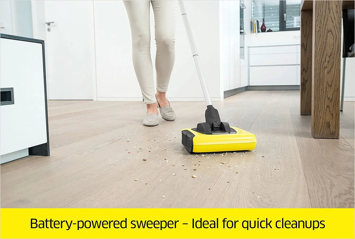 Cordless Electric Broom and Floor Sweeper H9692