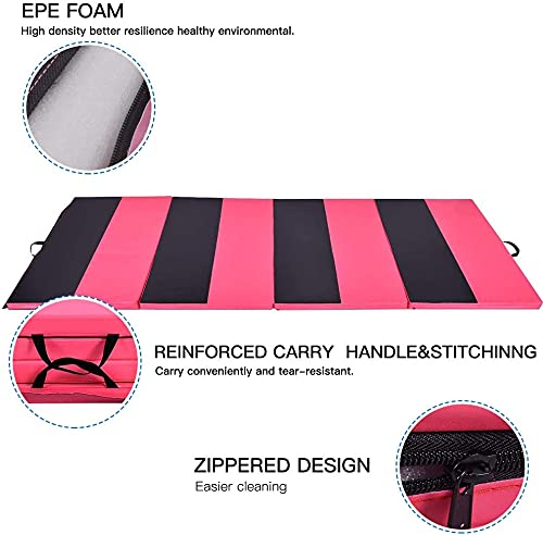 4'x8'x2 Folding Exercise Mat W81796