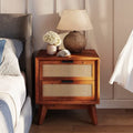 Solid Wood Coffee Table with Storage B957