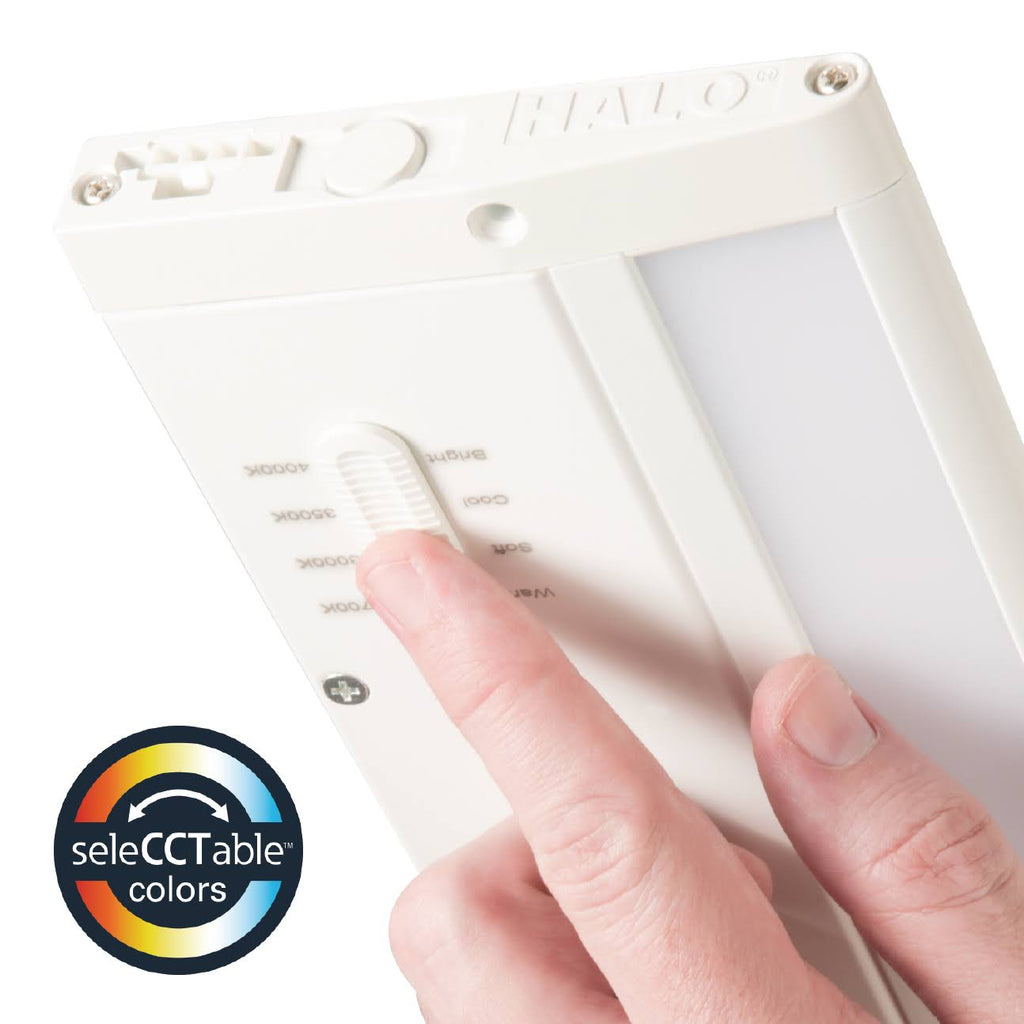 White Selectable CCT USB Port Undercabinet B762594