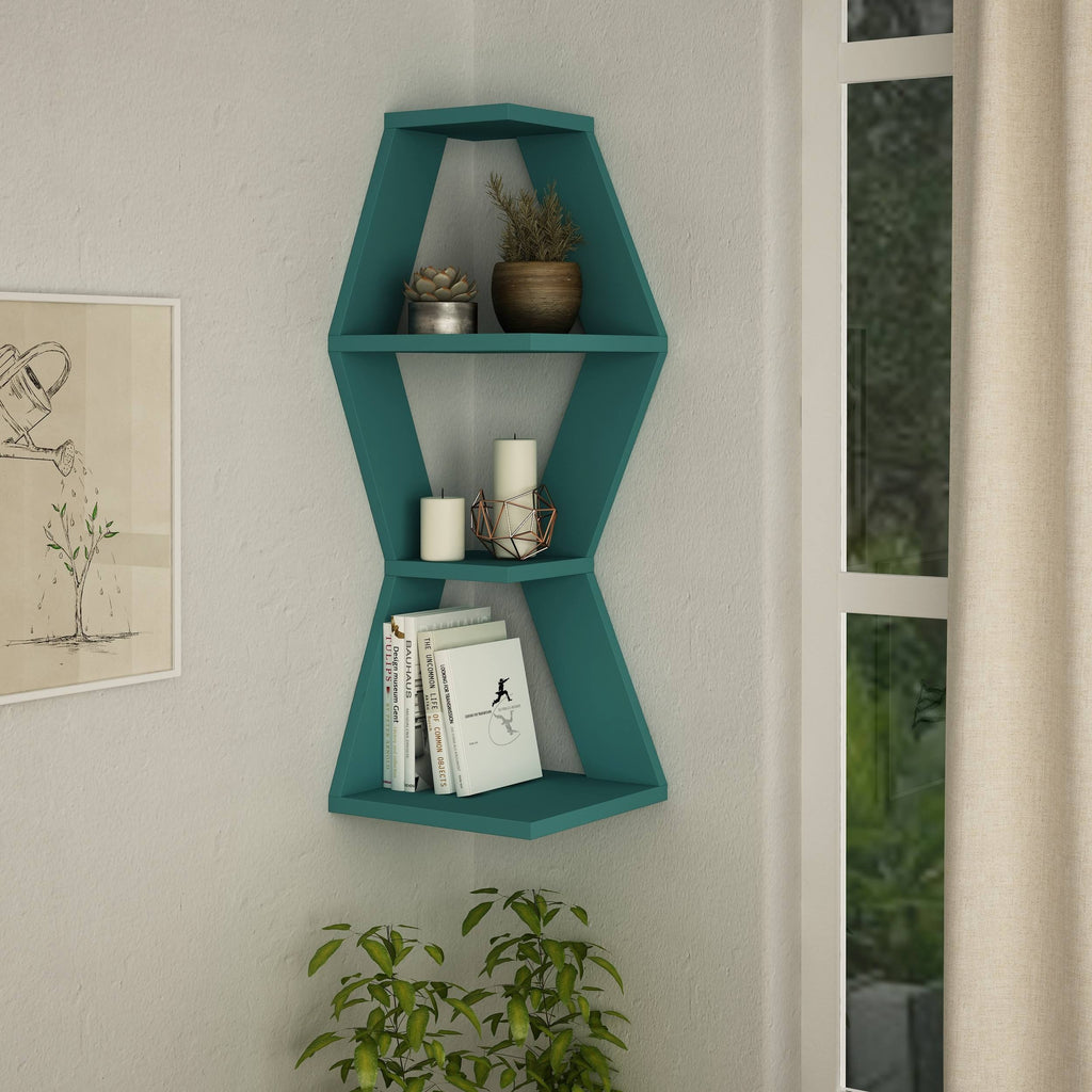 White Modern Wall Shelf P339860