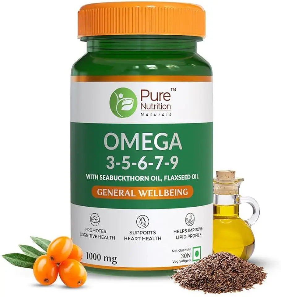Vegan Omega 3-5-6-7-9 30 Veg Softgels Z98835