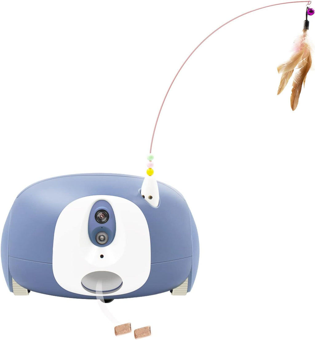 1080P HD Pet Camera Robot with Treat Dispenser Q826