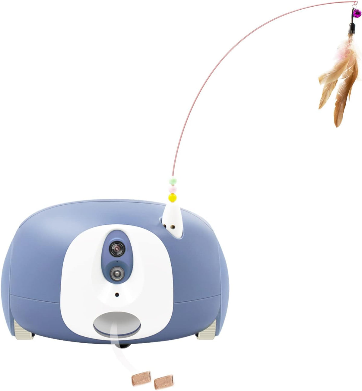 1080P HD Pet Camera Robot with Treat Dispenser Q826