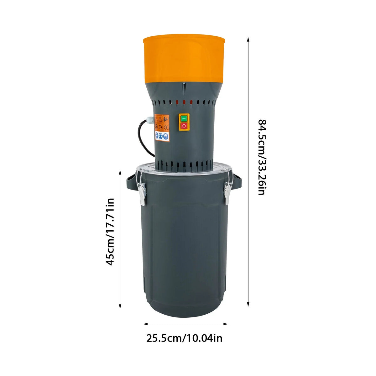 25L/50L 1KW Electric Grain Corn Wheat Mill Grinding Machine with 5 Sieves S42198