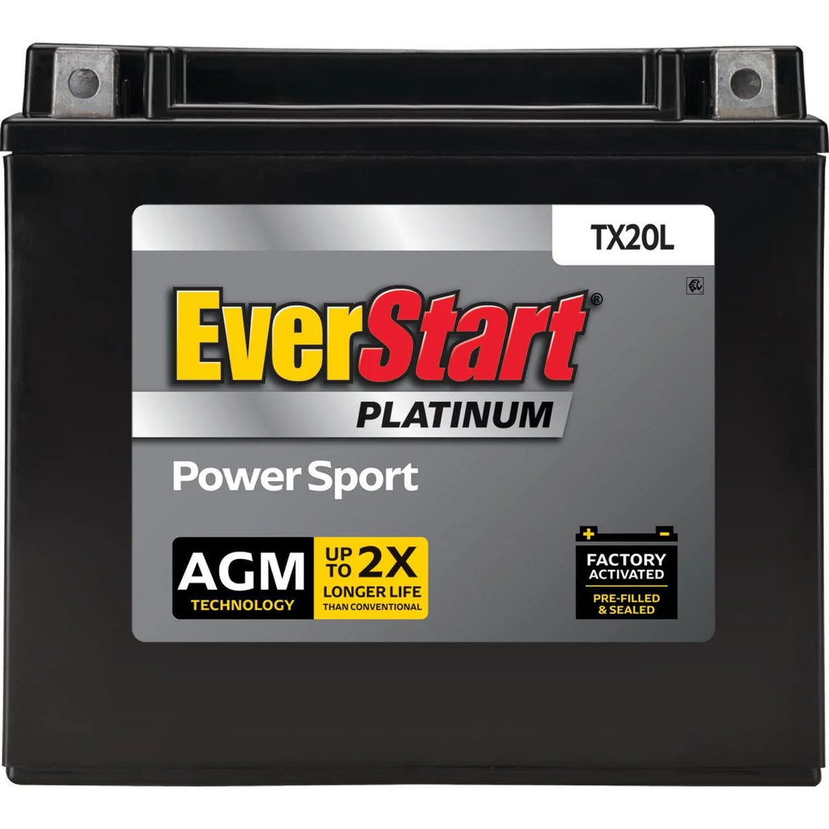 12 Volt 210 CCA AGM Power Sport Battery D23470