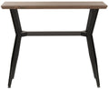 Modern Console Table Oak G48817