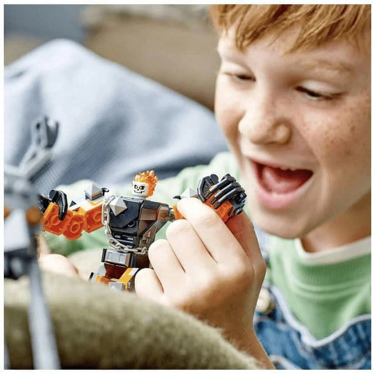 Lego Marvel Ghost Rider Robot and Motorbike 76245 C858