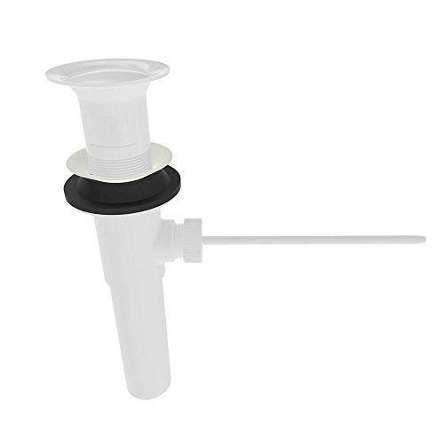 Pop-Up Lavatory Drain White B861803