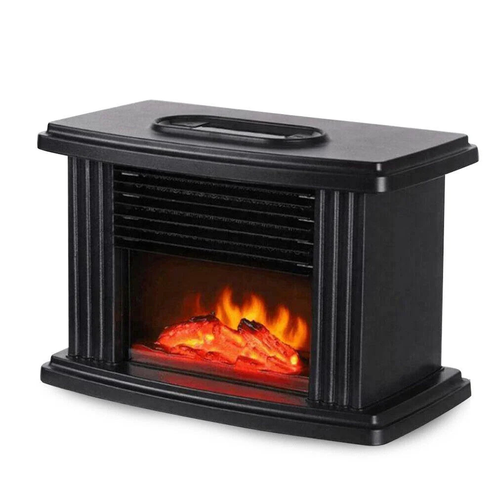 Portable Electric Fireplace Heater Adjustable 3D Flame Y208198