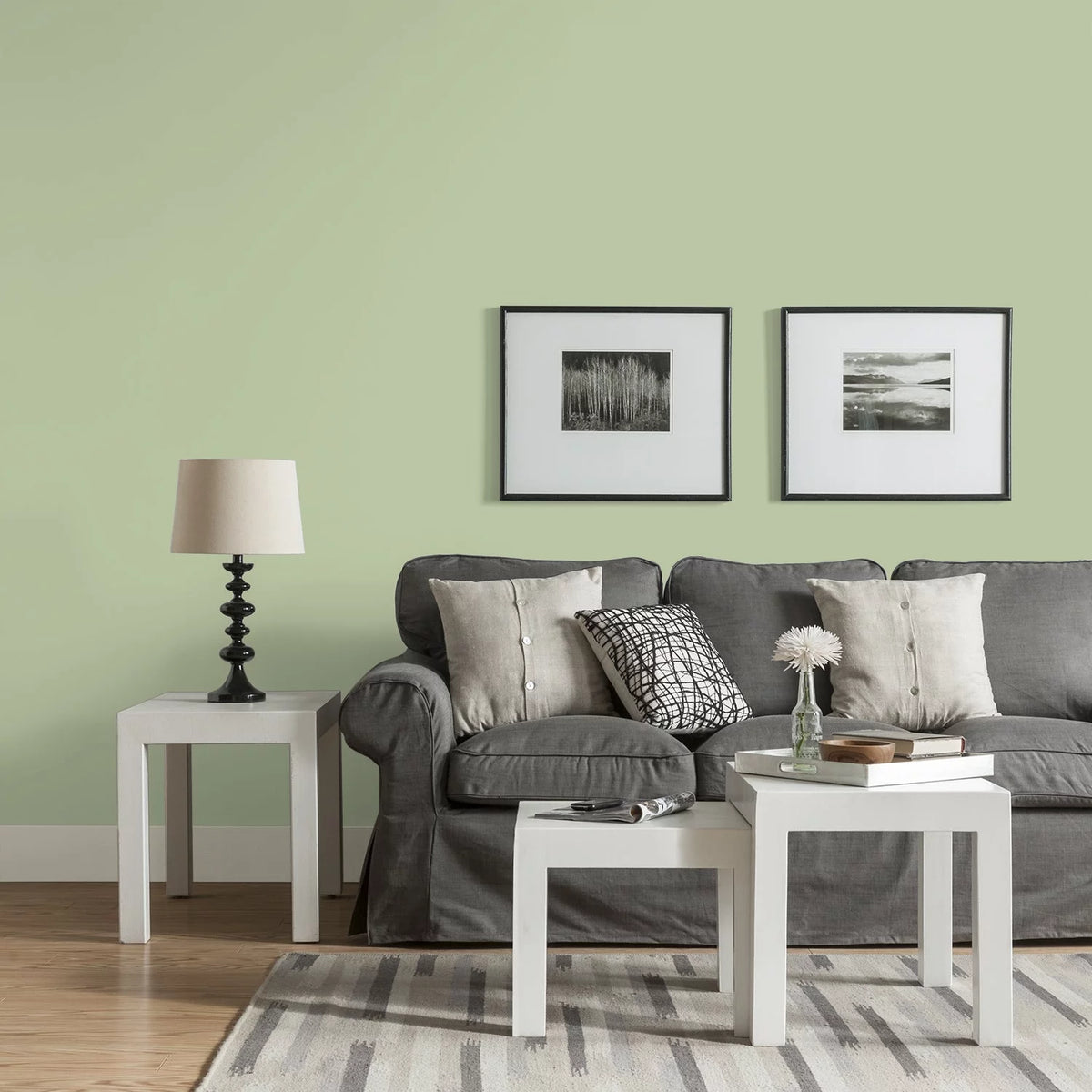 Interior Paint + Primer, Eggshell, 1 Quart B3389