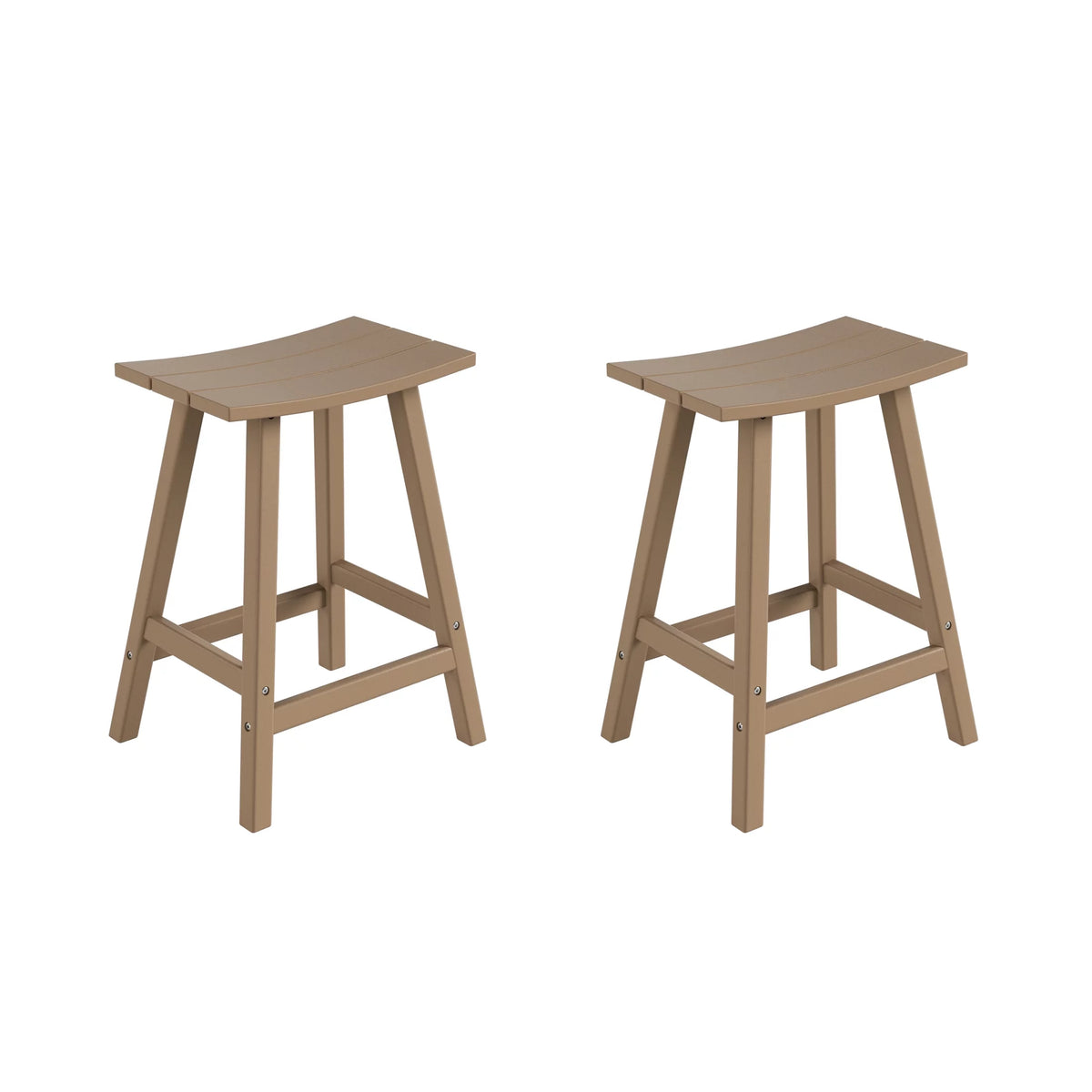 24 Inch Outdoor Bar Stools Set of 2 T2514