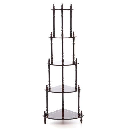 Red Corner Unit Bookcase T398