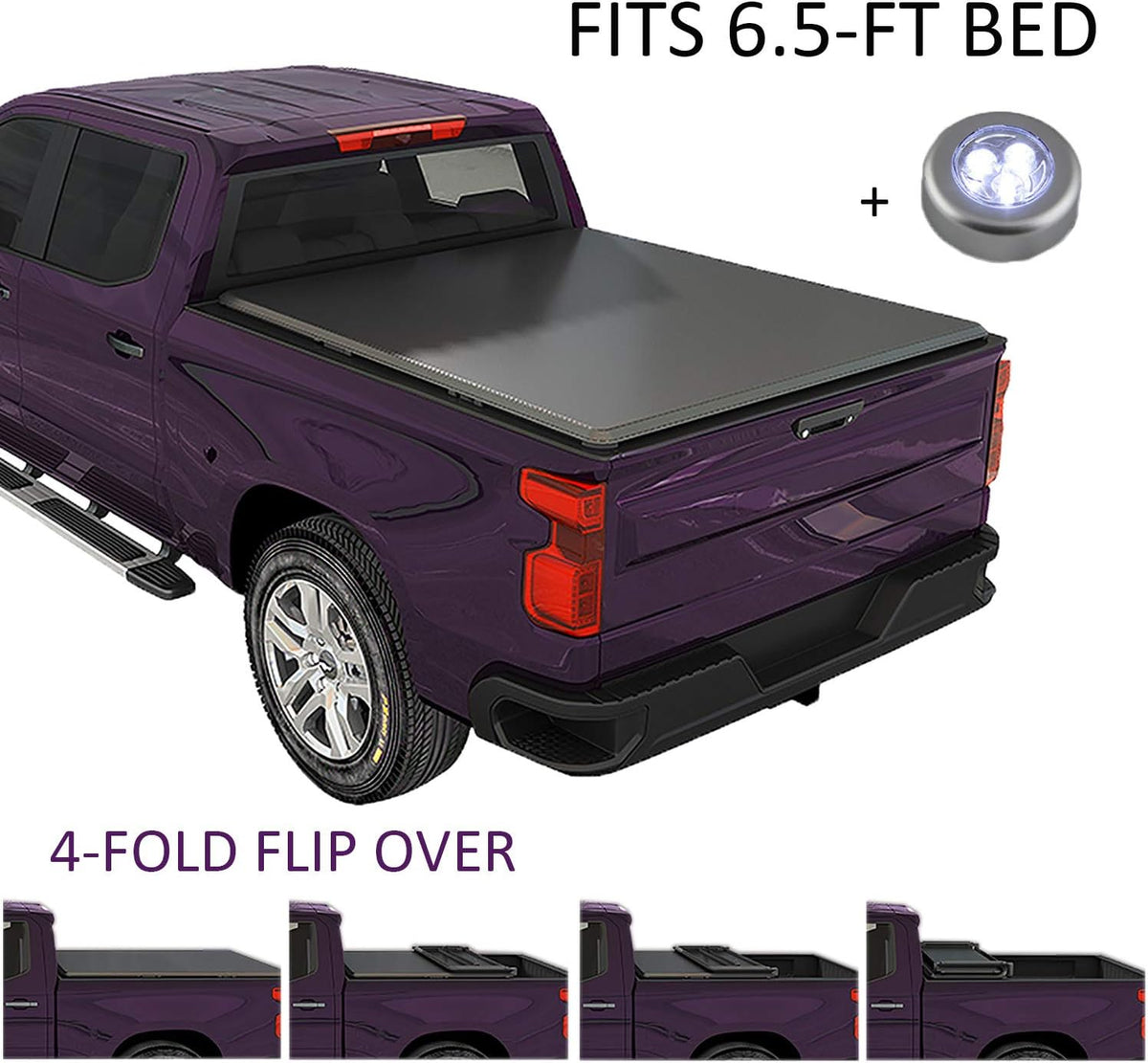 Soft Roll Up Tonneau Cover Black Truck Bed Covers P10724