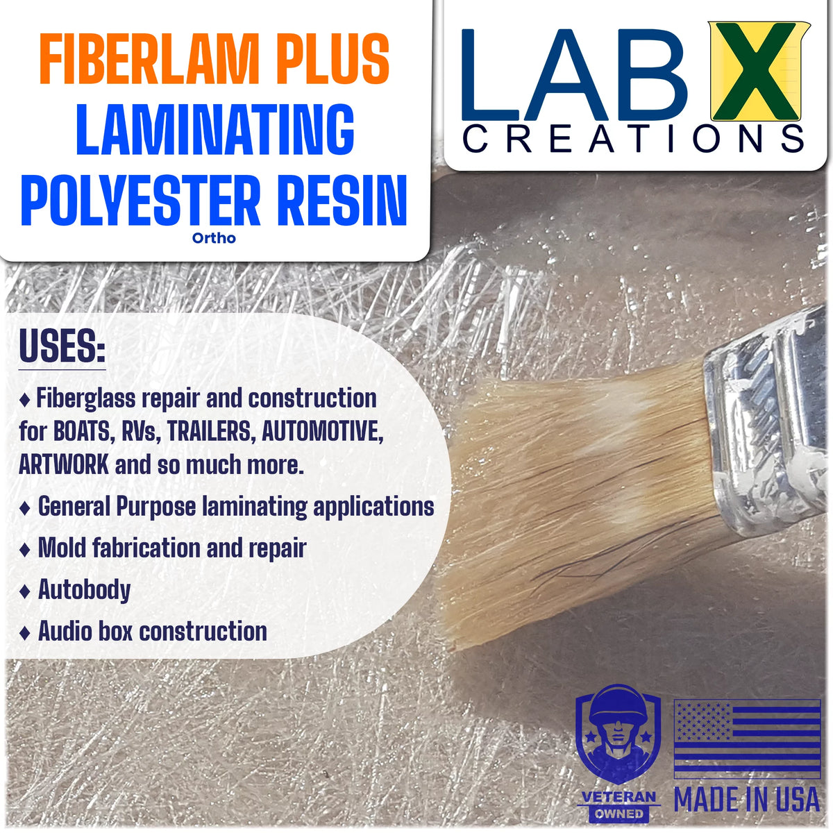 Polyester Resin 1 Gallon Low Viscosity Coating Q9755