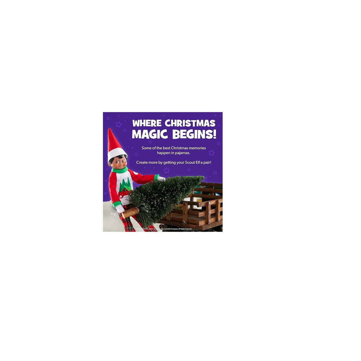 Tree Farm PJs for Scout Elves J26399