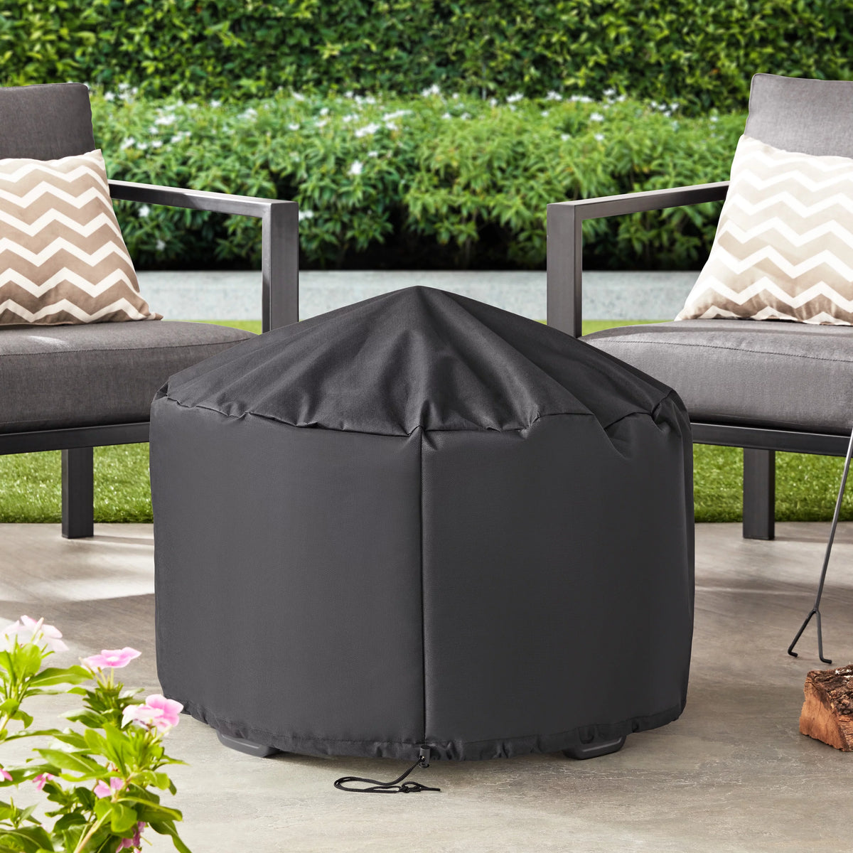 26" Wood Burning Steel Fire Pit Q23321