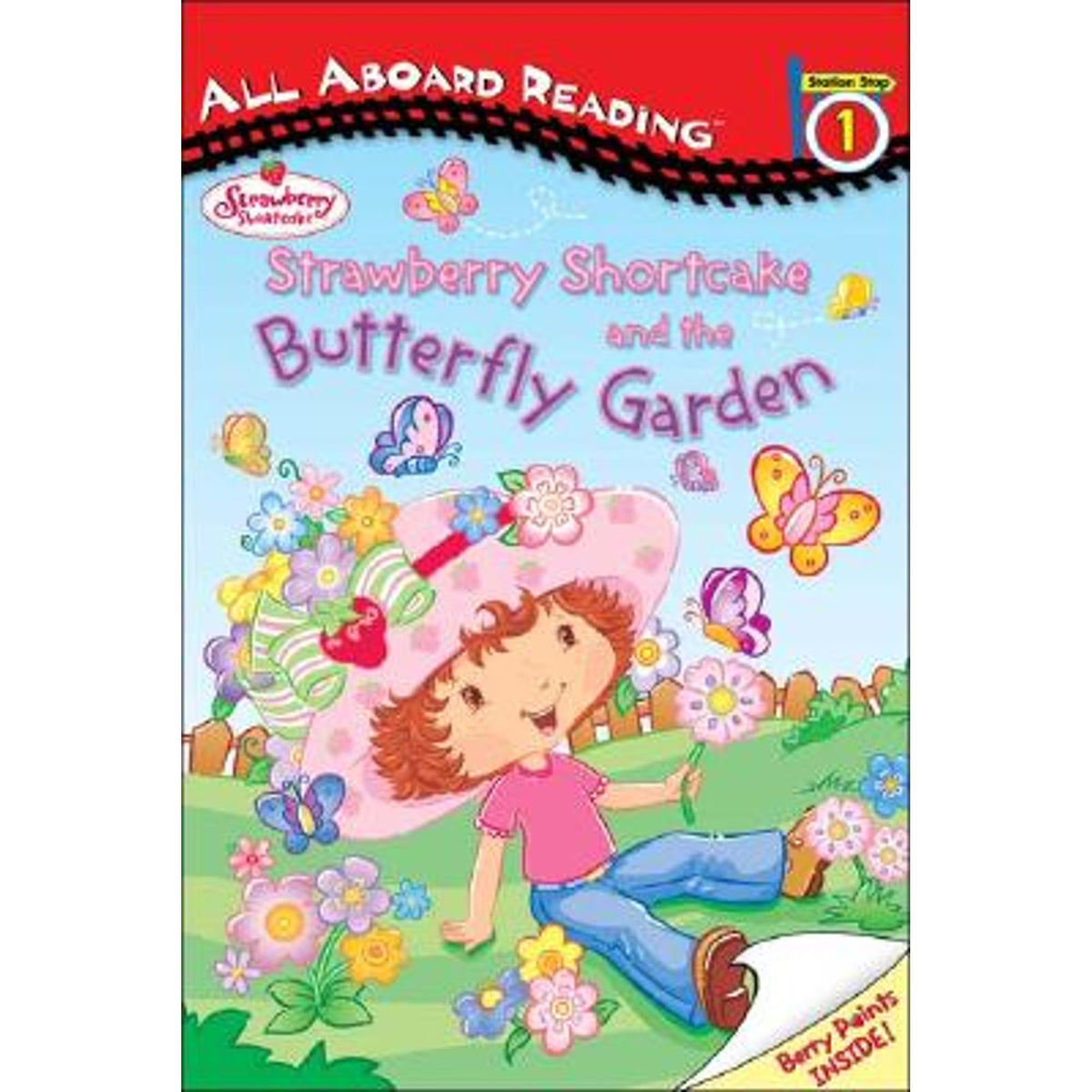 Strawberry Shortcake and the Butterfly Garden: All Aboard Reading Station Stop 1 Paperback M72917