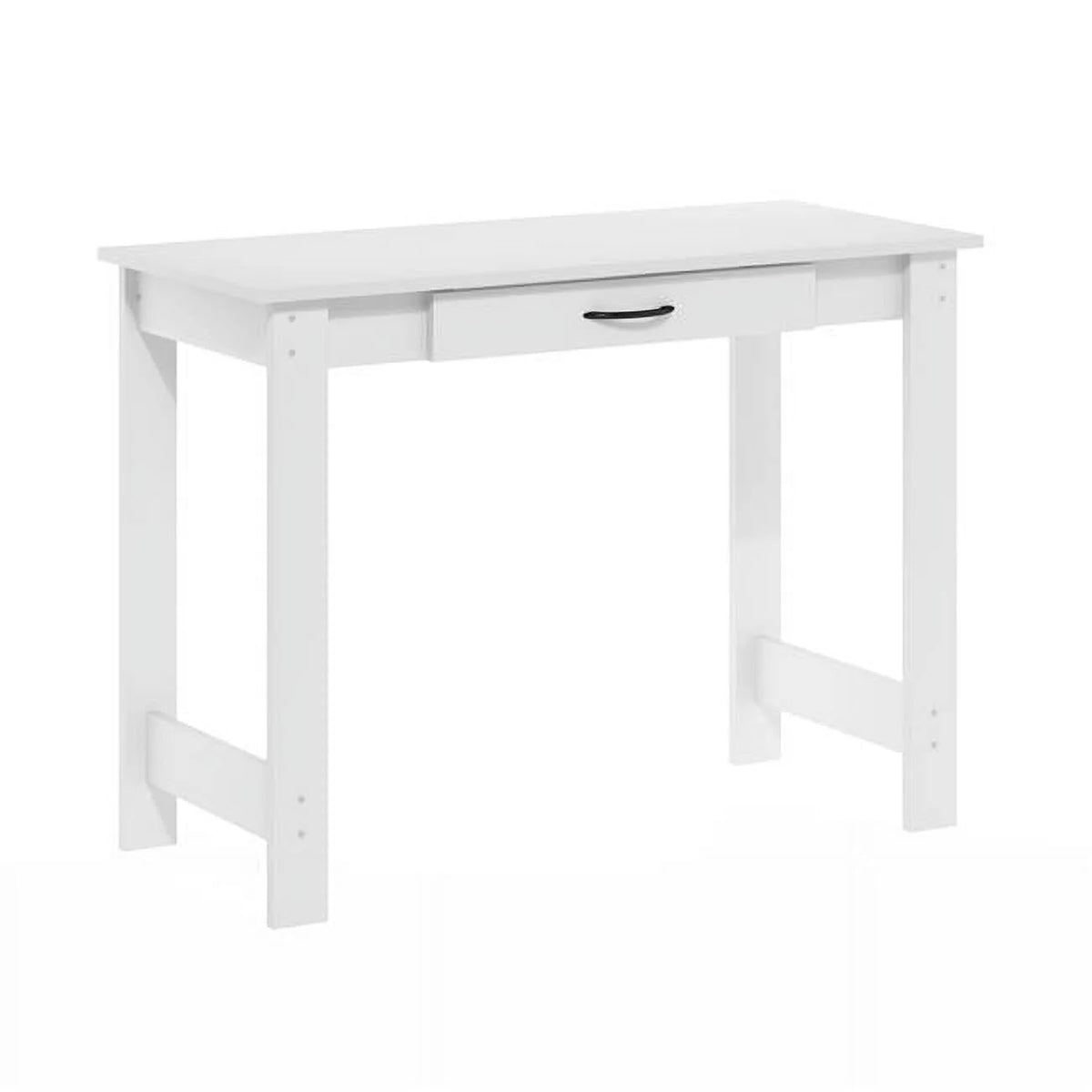 White Writing Desk with Drawer Y833