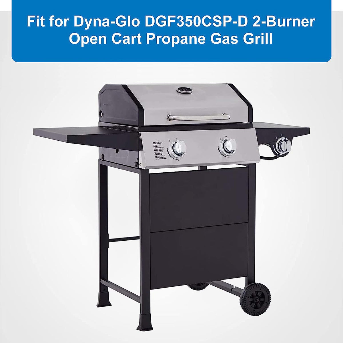 2-Burner Stainless Steel Grill Replacement Parts Kit I94435