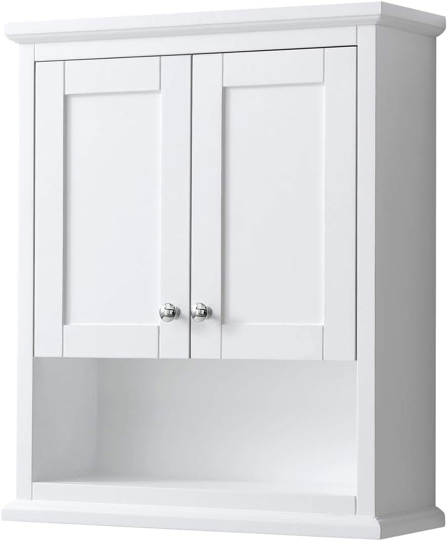 Wall-Mounted Bathroom Storage Cabinet in White G12539