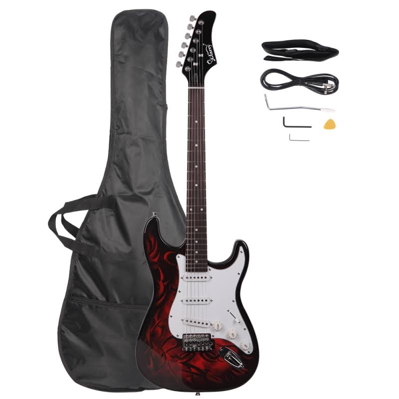 Red Electric Guitar C6083