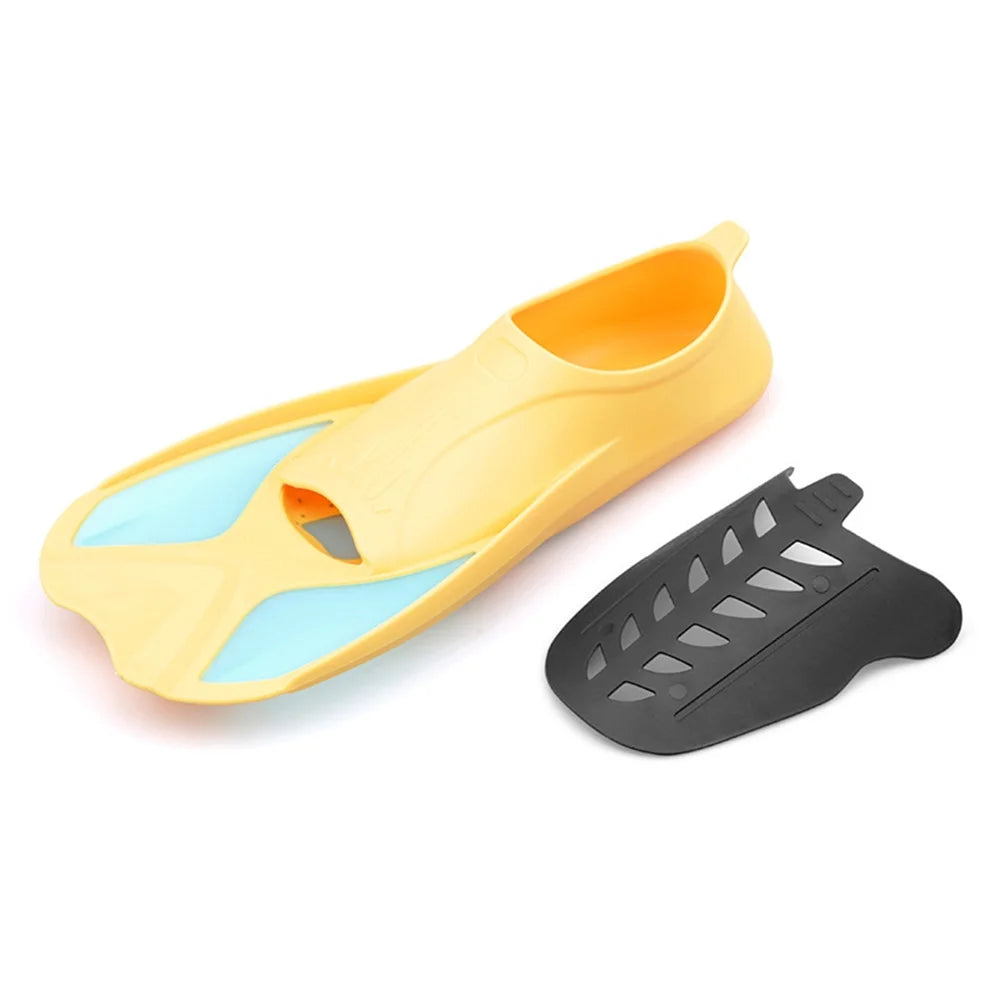 Short Swim Fins for Swimming Snorkeling Training E157988