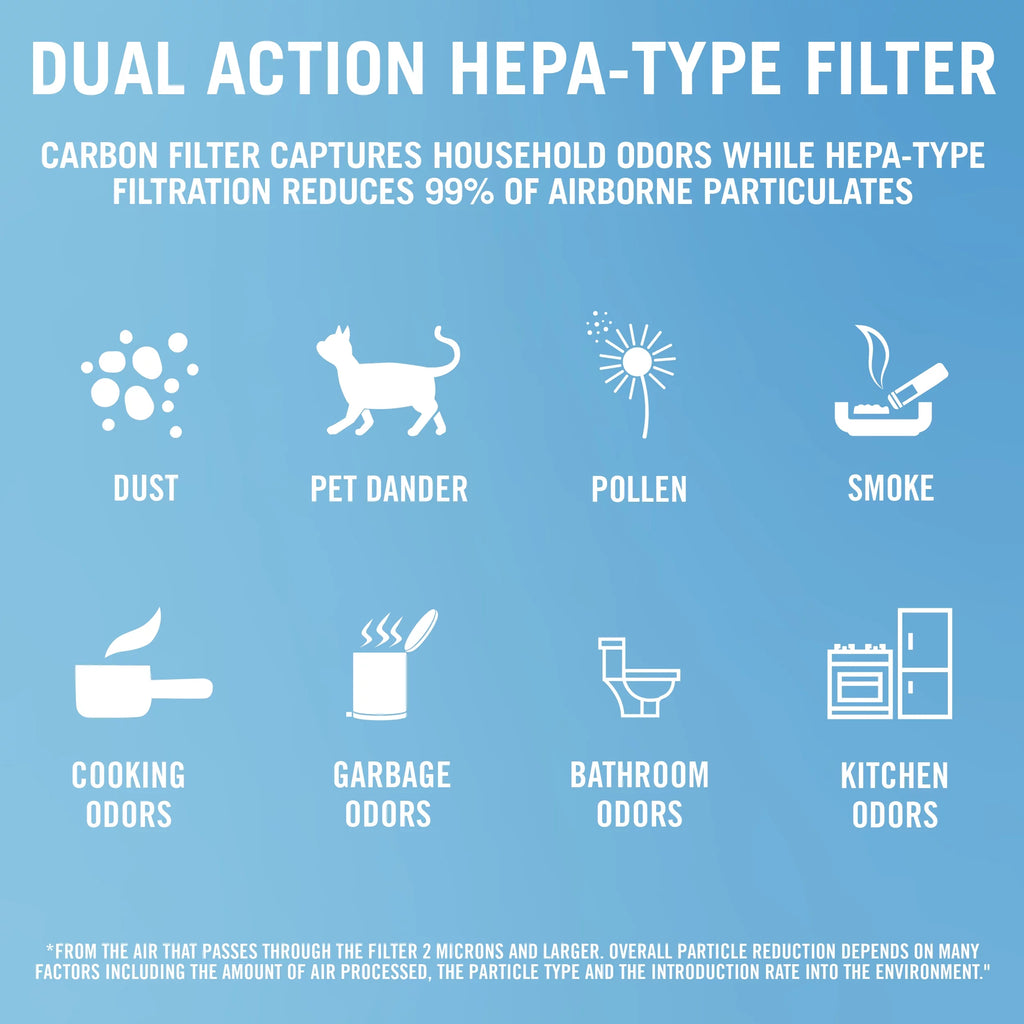White HEPA-Type Air Purifier X553662