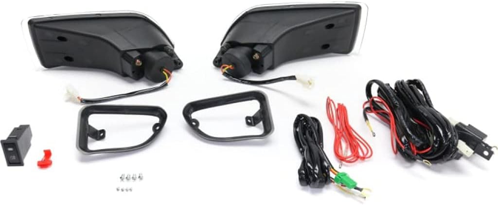 Pair Halogen Fog Light Assembly with Clear Lens P617391