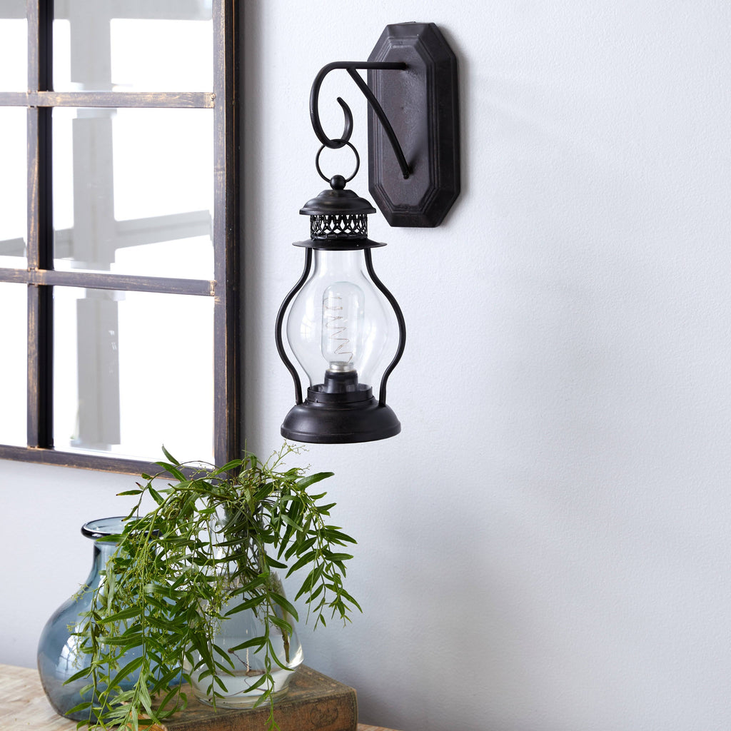 Black Iron Industrial Candlestick Holders P14292