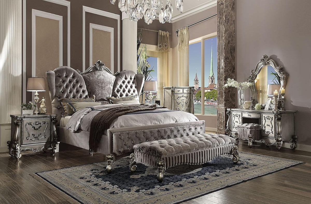 Formal Eastern King Bed Q858