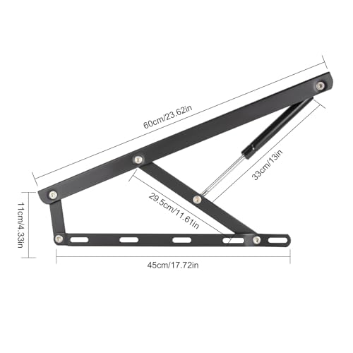 Black Metal Bed Lift Mechanism C575