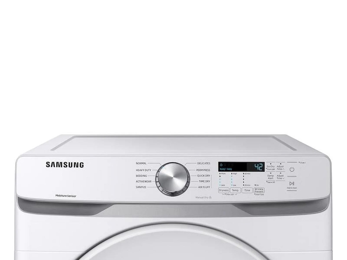 7.5 cu. ft. Electric Dryer with Sensor Dry in White H86758