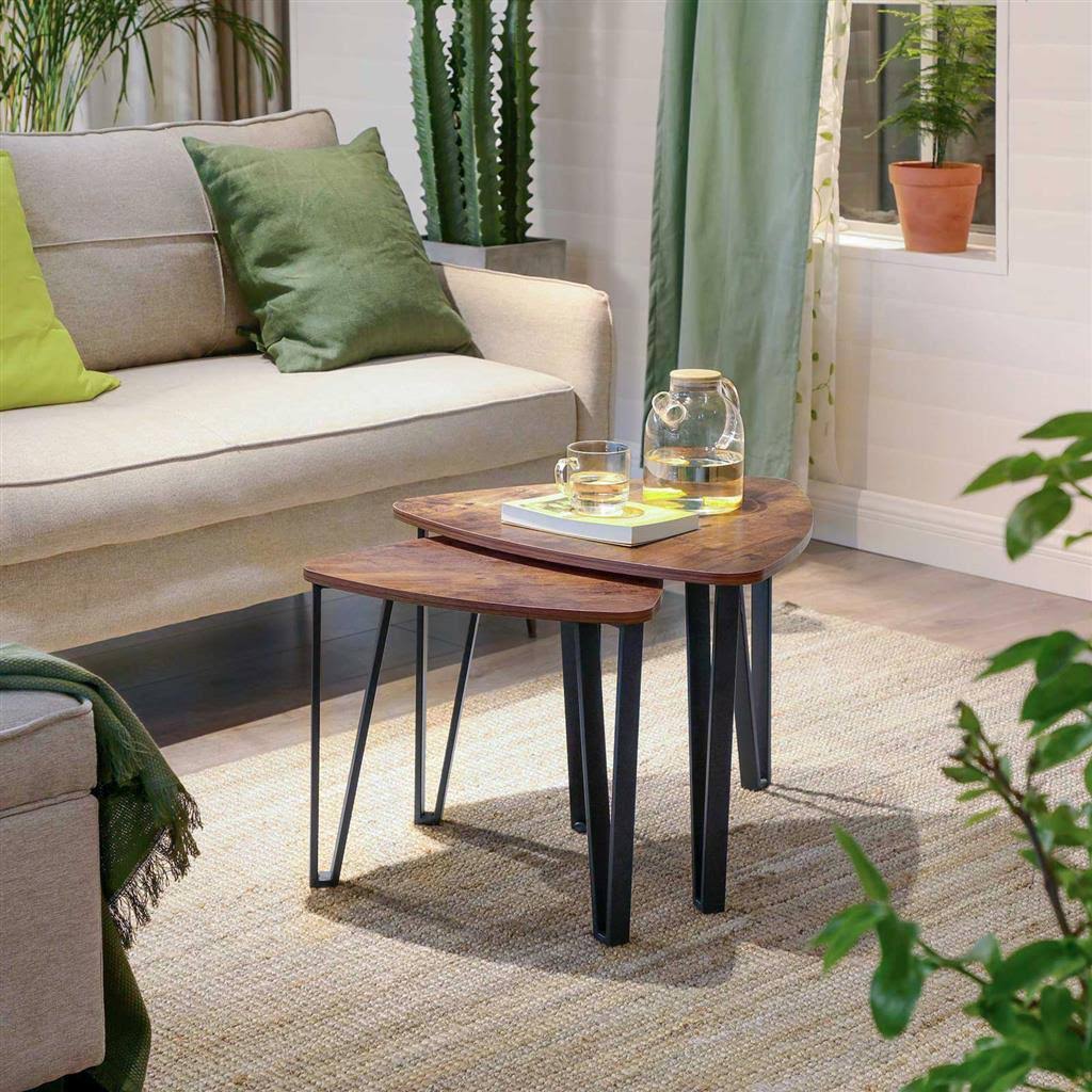 Industrial Nesting Coffee Table, Set of 3 A735060
