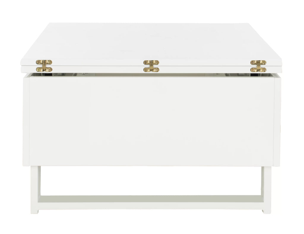 White Lift-Top Coffee Table U309216