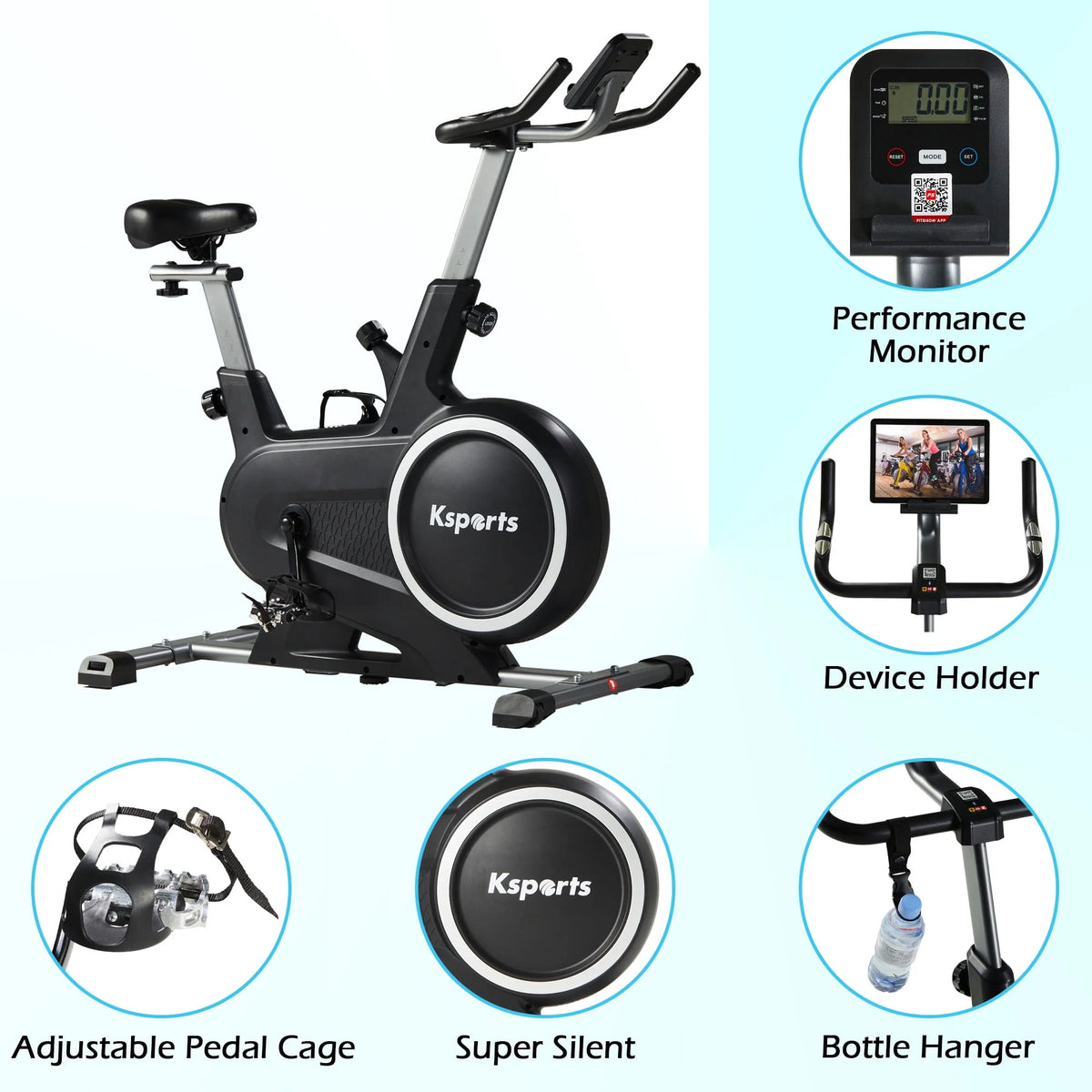 Wool Felt Resistance Exercise Bike N283