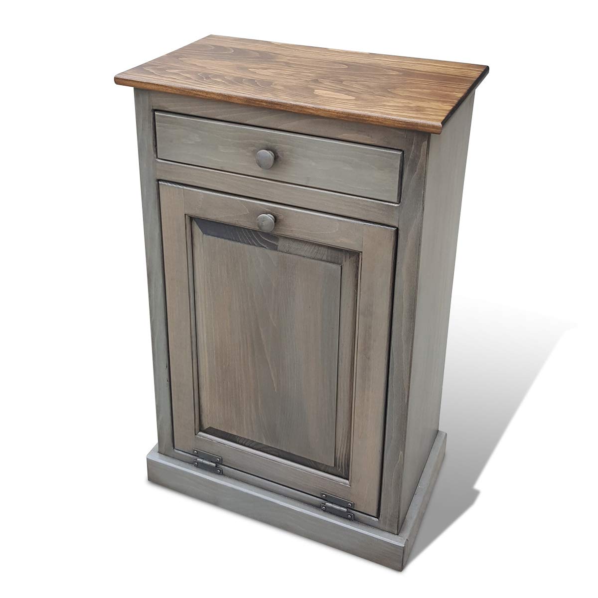 Wooden Pull Out Trash Can Cabinet D937320
