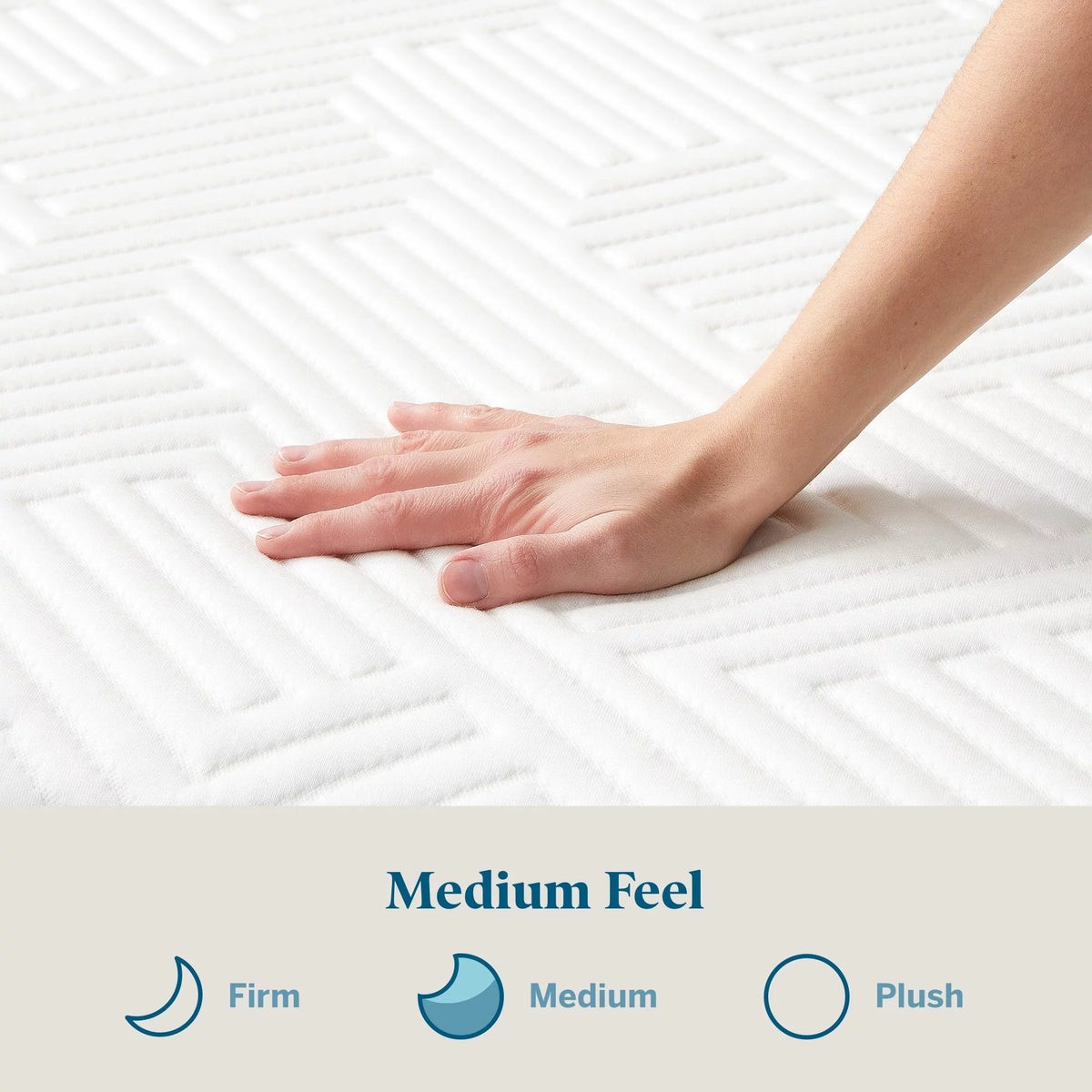 10 Gel Aloe Hybrid Memory Foam Mattress Queen R853