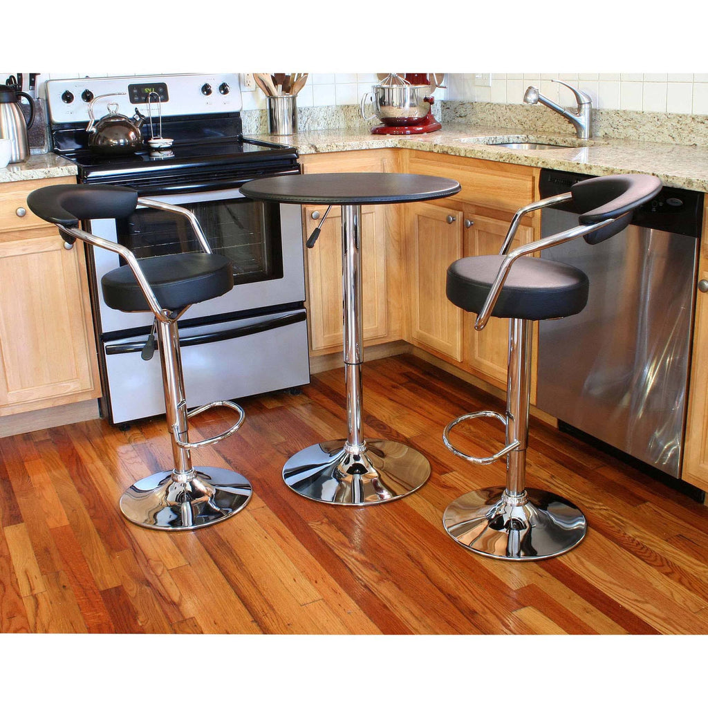 3 Piece Adjustable Height Bar Set L748161