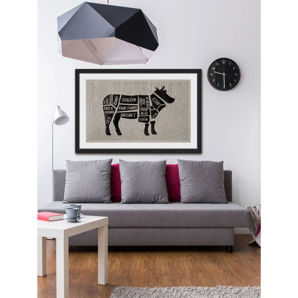 Framed Painting Print S505
