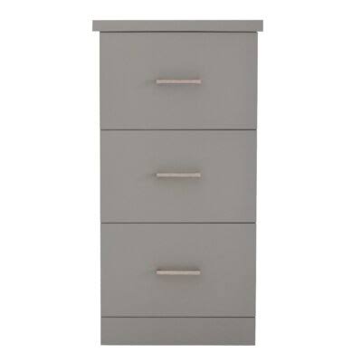 Red Oak 3-Drawer Vertical Filing Cabinet V326