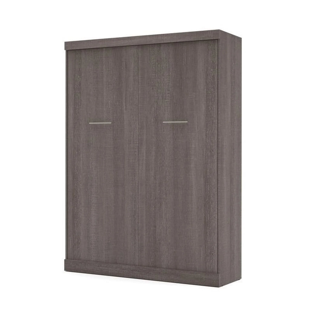 Queen Wall Bed in Bark Gray L844790