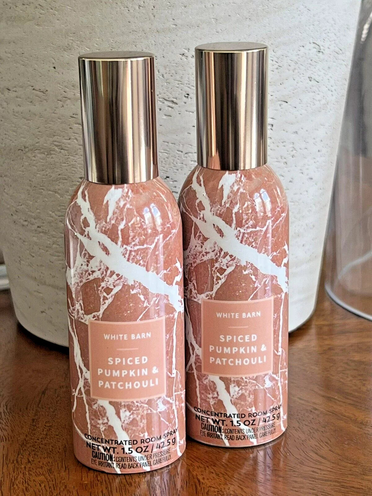 2 Spiced Pumpkin & Patchouli Concentrated Room Spray Set X944