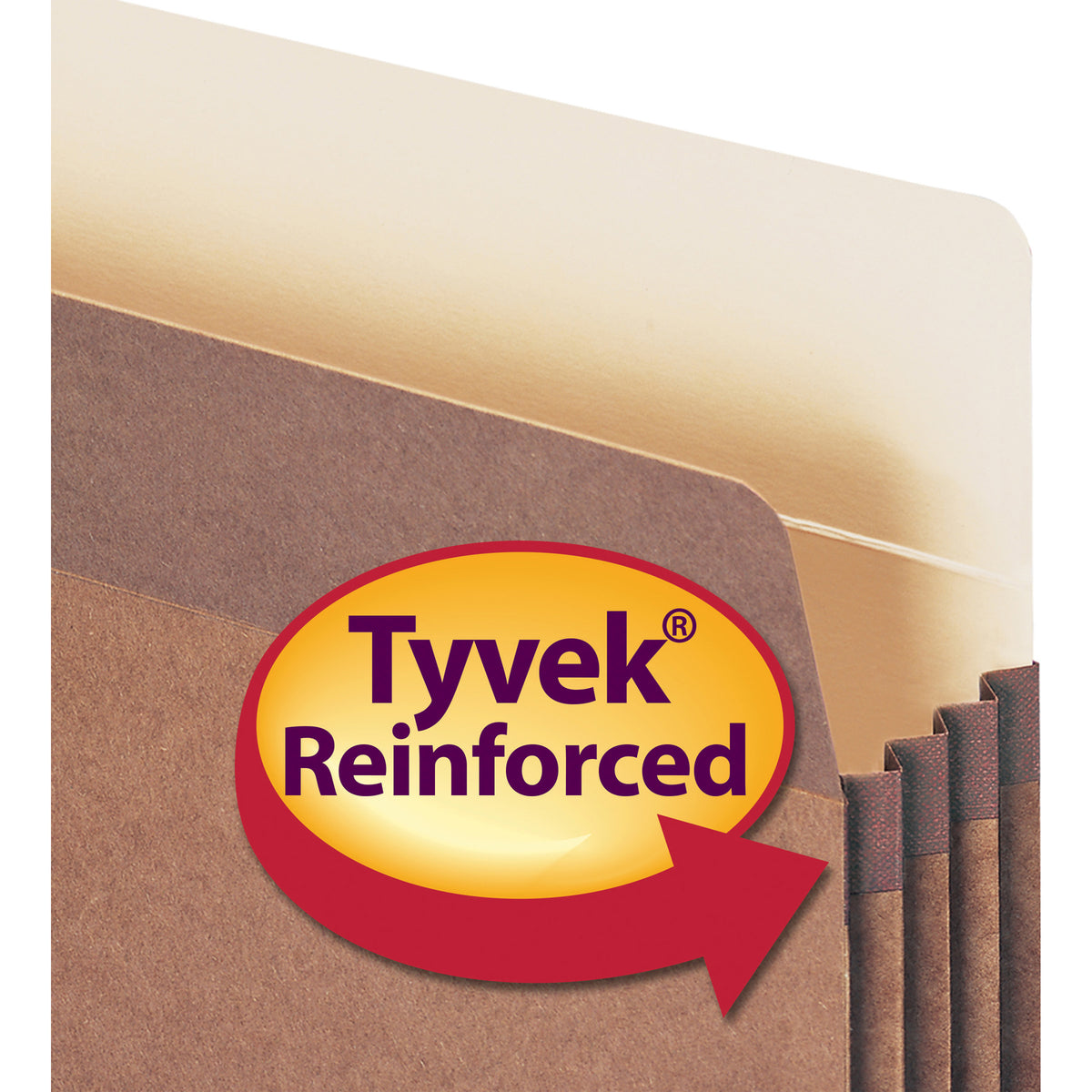 Redrope File Pockets Letter 3.5" Exp 25/BX J366852