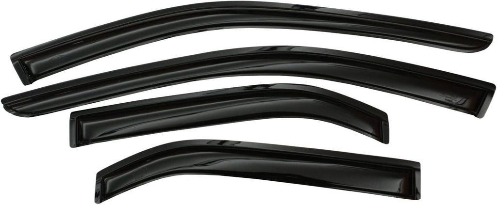 Dark Smoke 4-Piece Side Window Deflector A535