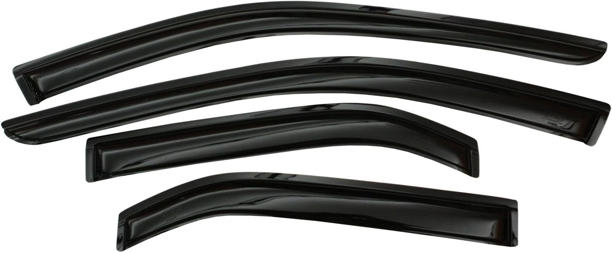 Dark Smoke 4-Piece Side Window Deflector A535