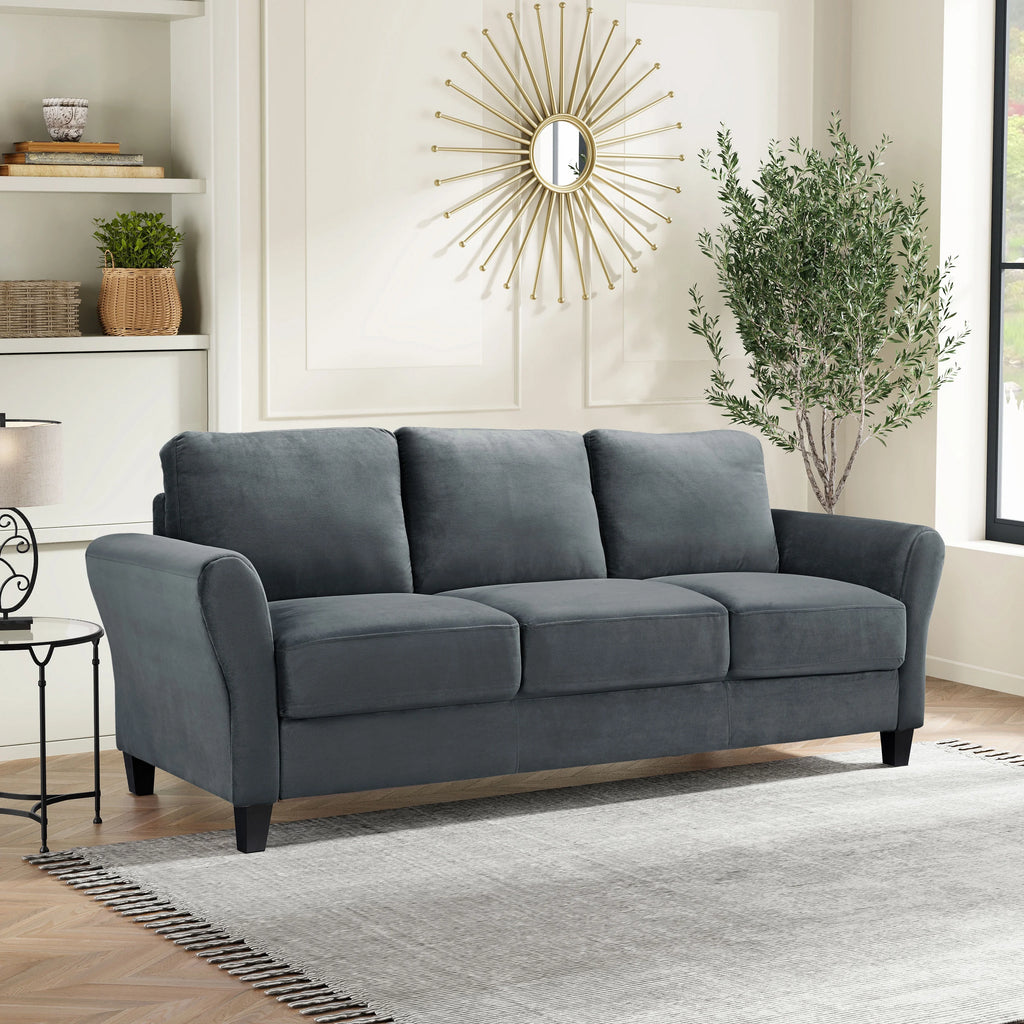 Gray Fabric Sofa A678535